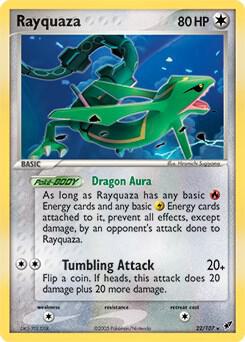 CGC Graded - Rayquaza (22/107) [Deck Exclusives]