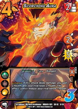 Scorching Aura (XR) [Heroes Clash]