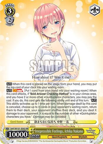 Irrepressible Feelings, Ichika Nakano - The Quintessential Quintuplets Movie