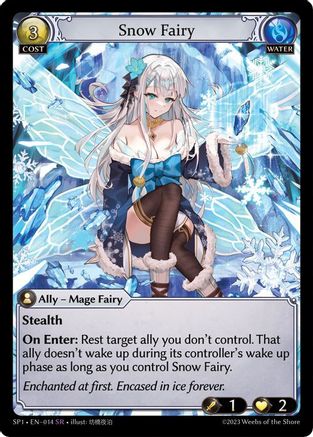 Grand Archive Single: Snow Fairy (Supporter Pack 1 / SP1)