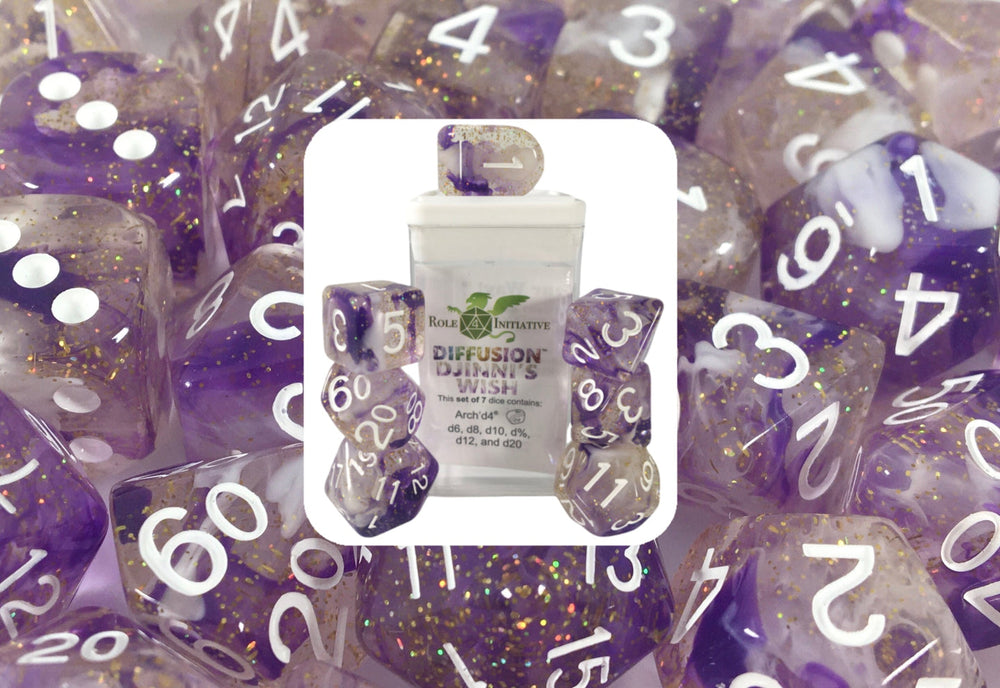 Role 4 Initiative: Diffusion Dice (7 pc sets)