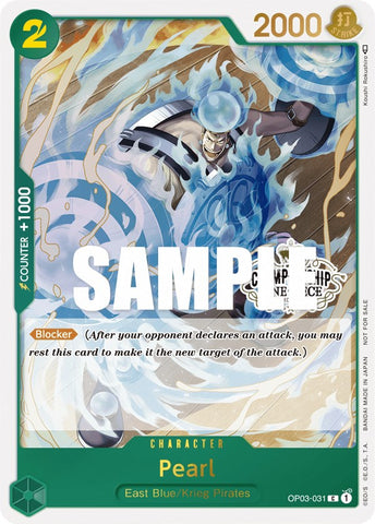 Pearl (Store Championship Participation Pack Vol. 2) [One Piece Promotion Cards]