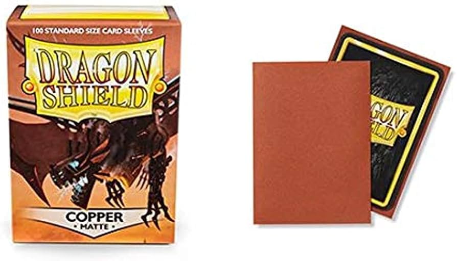 Dragon Shield: (100) Matte Card Sleeves & Box - Basics