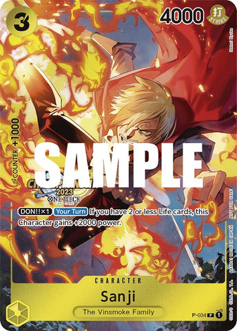 Sanji (CS 2023 Event Pack) [One Piece Promotion Cards]