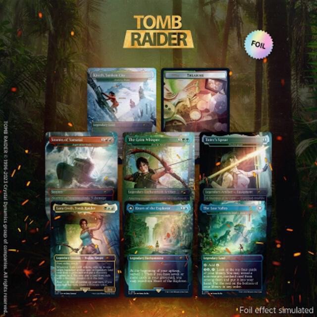 MtG - Secret Lair x Tomb Raider