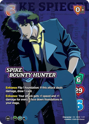 Spike, Bounty Hunter [Challenger Series: Cowboy Bebop and Trigun]