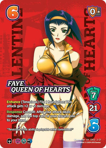 Faye, Queen of Hearts [Challenger Series: Cowboy Bebop and Trigun]