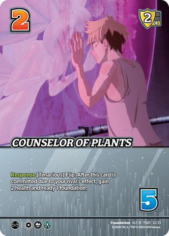 Counselor of Plants (Alternate Art) [Challenger Series: Cowboy Bebop and Trigun]
