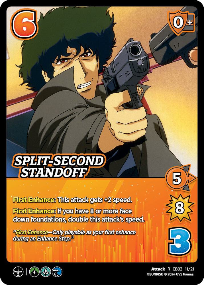 split-second standoff [Challenger Series: Cowboy Bebop and Trigun]