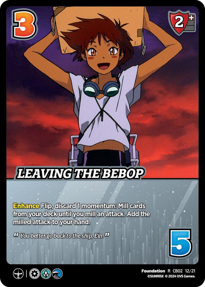 Leaving the Bebop [Challenger Series: Cowboy Bebop and Trigun]