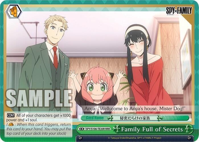 Family Full of Secrets (RRR) - SPY x FAMILY (SPY)