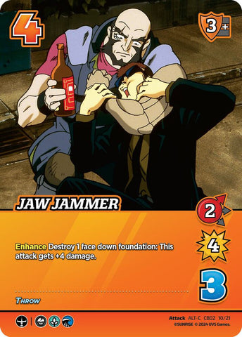 Jaw Jammer (Alternate Art) [Challenger Series: Cowboy Bebop and Trigun]