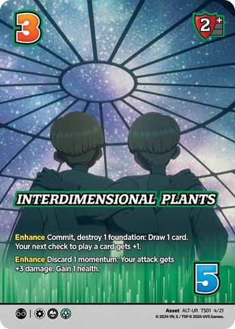Interdimensional Plants (Alternate Art) [Challenger Series: Cowboy Bebop and Trigun]