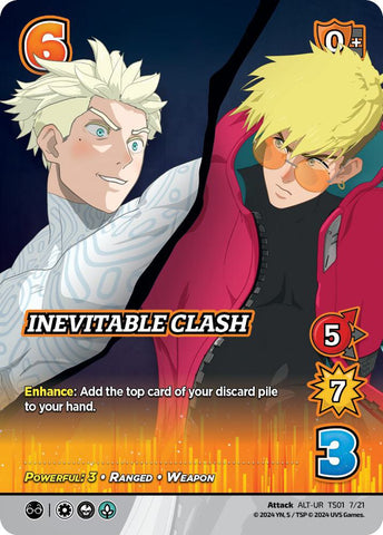 Inevitable Clash (Alternate Art) [Challenger Series: Cowboy Bebop and Trigun]