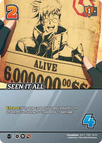 Seen It All (Alternate Art) [Challenger Series: Cowboy Bebop and Trigun]