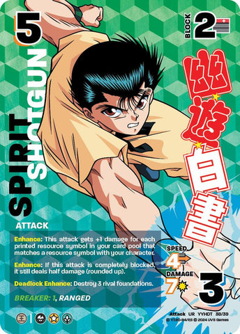 Spirit Shotgun (Time Shifted) [Yu Yu Hakusho: Dark Tournament]