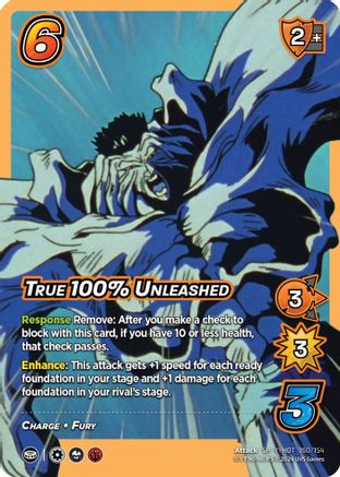 True 100% Unleashed [Yu Yu Hakusho: Dark Tournament Looms]