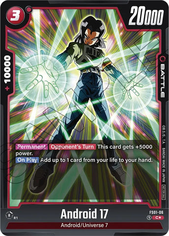 Android 17 (Tournament Pack 01) [Fusion World Tournament Cards]