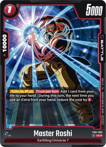 Master Roshi (Tournament Pack 01) [Fusion World Tournament Cards]