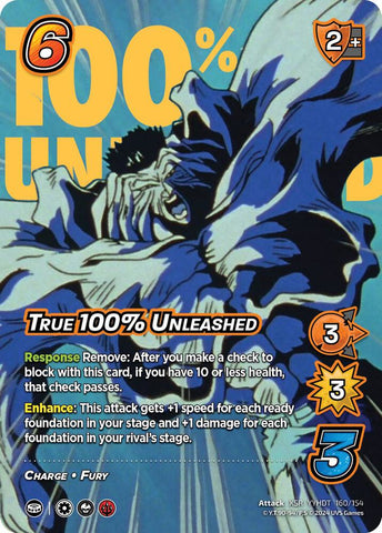True 100% Unleashed (XSR) [Yu Yu Hakusho: Dark Tournament]