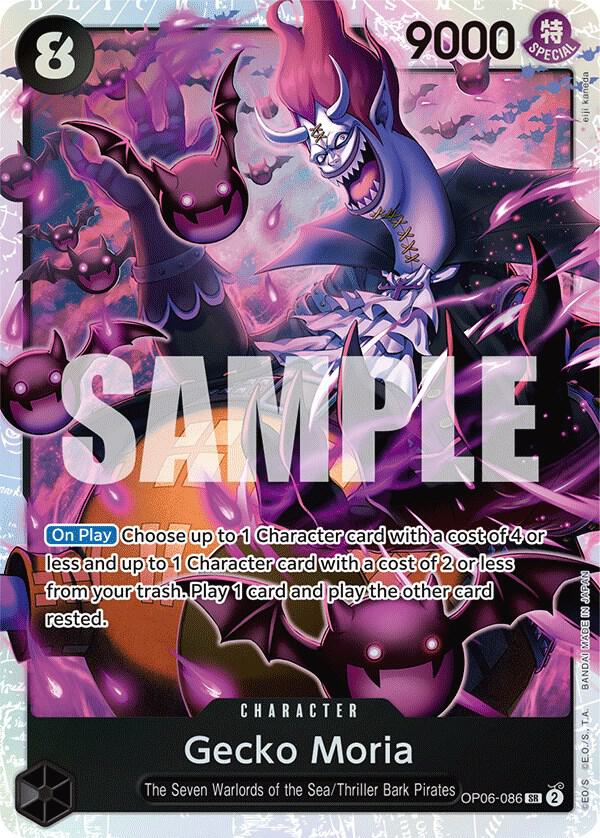CGC Graded - Gecko Moria (OP06-106) [OP06 Wings of the Captain]