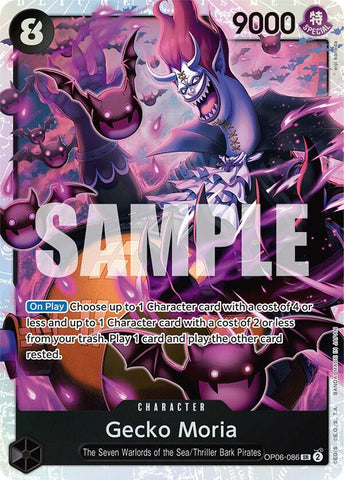 CGC Graded - Gecko Moria (OP06-106) [OP06 Wings of the Captain]