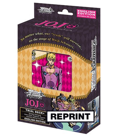 Weiss Schwarz JoJo's Bizarre Adventure Golden Wind Trial Deck Plus