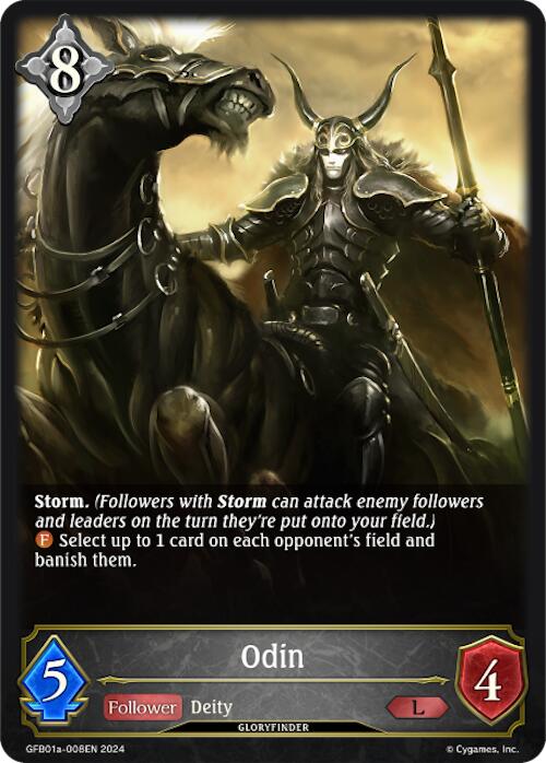 Odin (GFB01a-008EN) [Gloryfinder Bundle 01: Guide to Glory]
