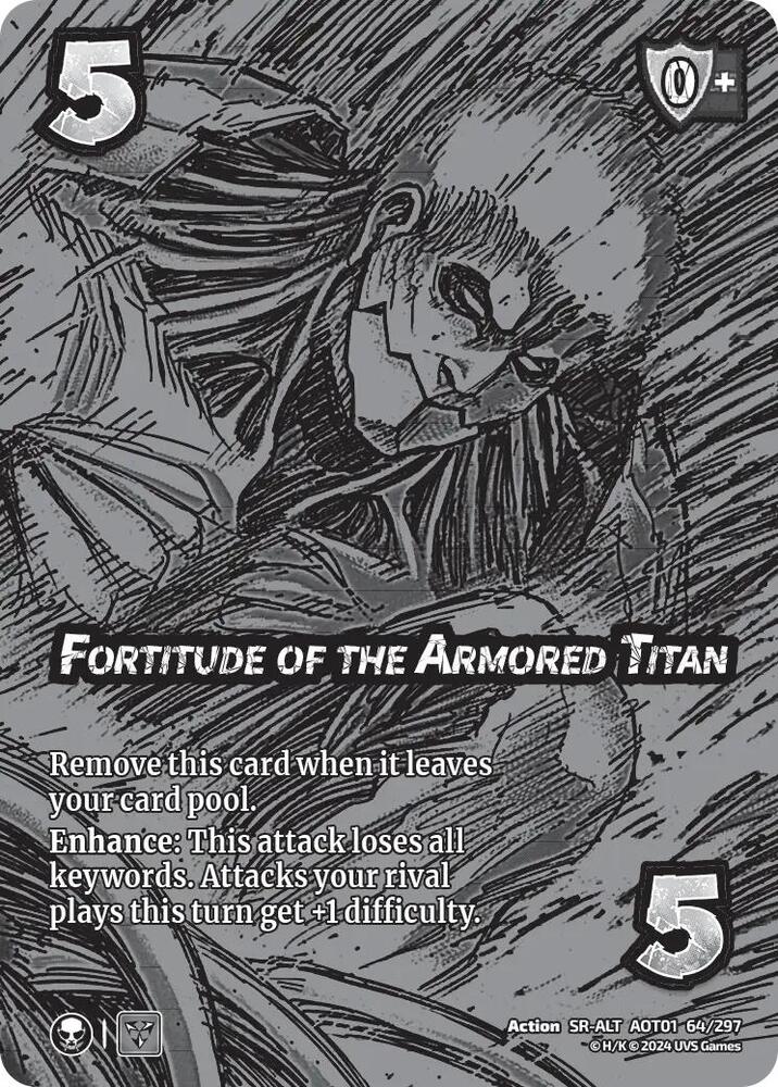 Fortitude of the Armored Titan (Alternate Art) [Attack on Titan - Battle for Humanity]