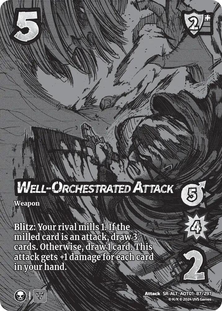 Well-Orchestrated Attack (Alternate Art) [Attack on Titan - Battle for Humanity]