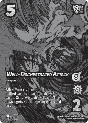 Well-Orchestrated Attack (Alternate Art) [Attack on Titan - Battle for Humanity]