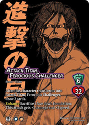 Eren Yeager, Promising Scout // Attack Titan, Ferocious Challenger [Challenger Series: Attack on Titan - Battle for Humanity]