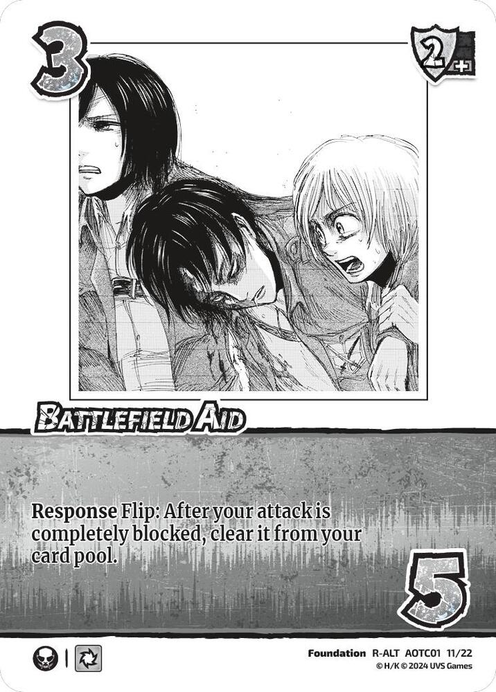 Battlefield Aid (Alternate Art) [Challenger Series: Attack on Titan: Battle for Humanity]