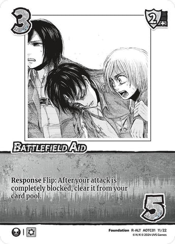 Battlefield Aid (Alternate Art) [Challenger Series: Attack on Titan: Battle for Humanity]