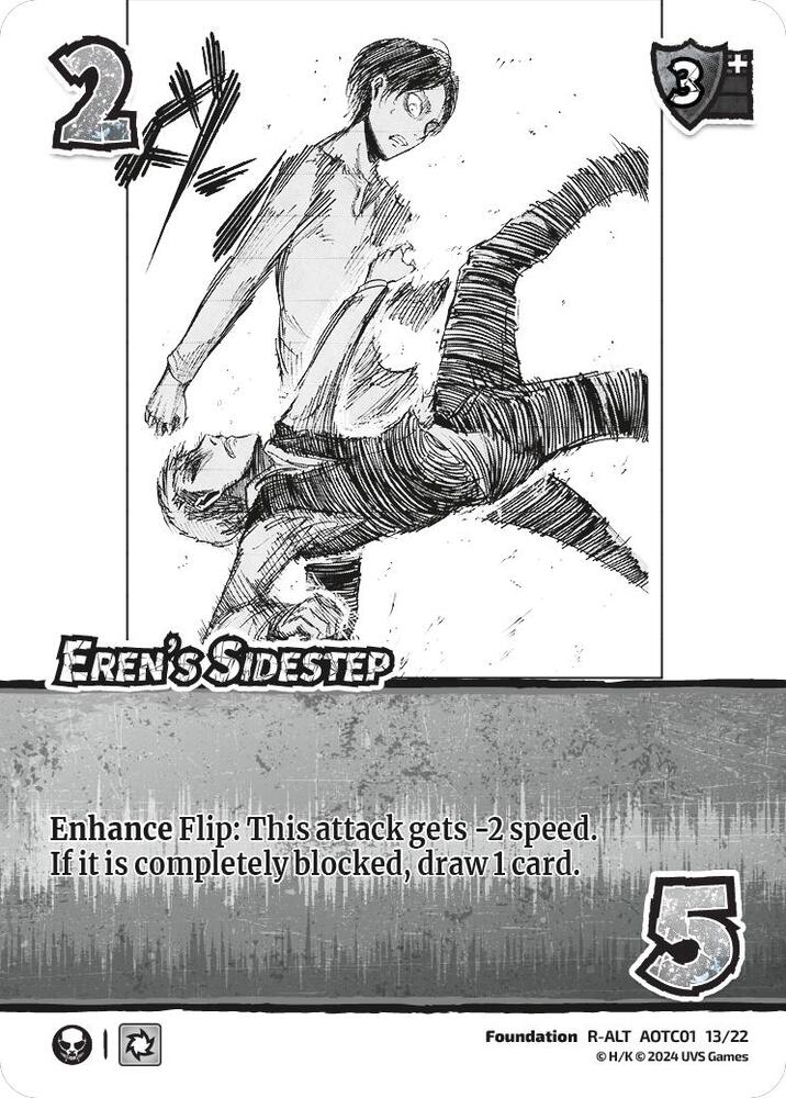 Eren's Sidestep (Alternate Art) [Challenger Series: Attack on Titan: Battle for Humanity]