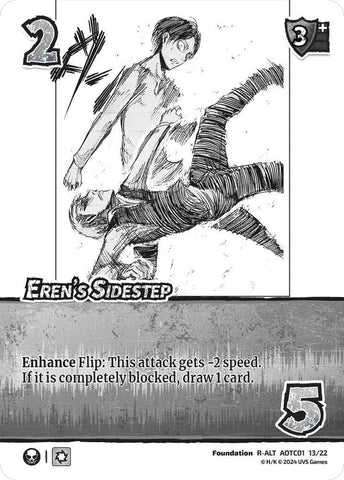 Eren's Sidestep (Alternate Art) [Challenger Series: Attack on Titan: Battle for Humanity]