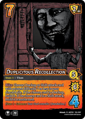 Duplicitous Recollection [Attack on Titan - Battle for Humanity]