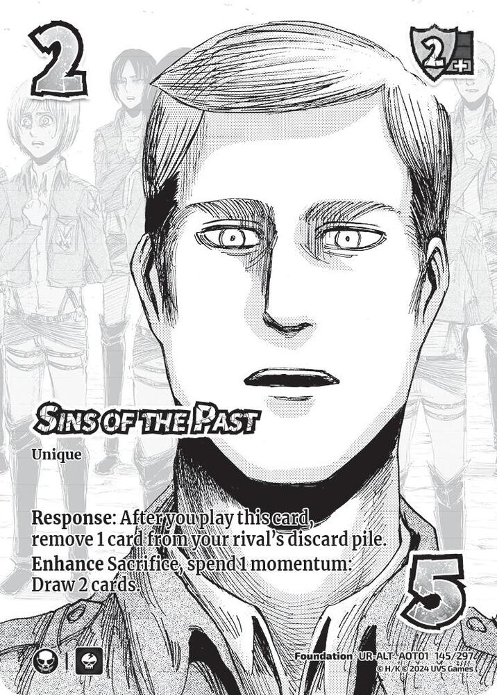 Sins of the Past (Alternate Art) [Attack on Titan - Battle for Humanity]