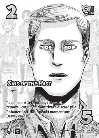 Sins of the Past (Alternate Art) [Attack on Titan - Battle for Humanity]