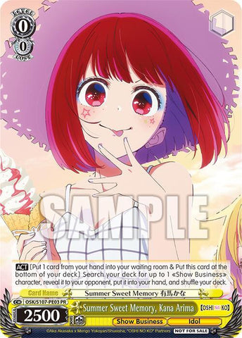 Summer Sweet Memory, Kana Arima - [OSHI NO KO] (OSK)