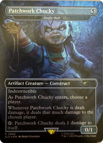 PSA Graded - Patchwork Chucky (Stuffy Doll) [Secret Drop Series]