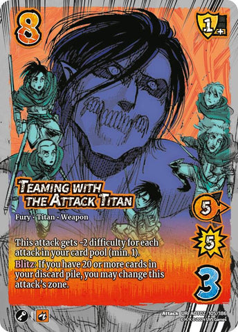 Teaming with the Attack Titan [Attack on Titan - Origins of Power]