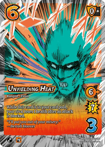 Unyielding Heat - [Attack On Titan - Origins of Power]