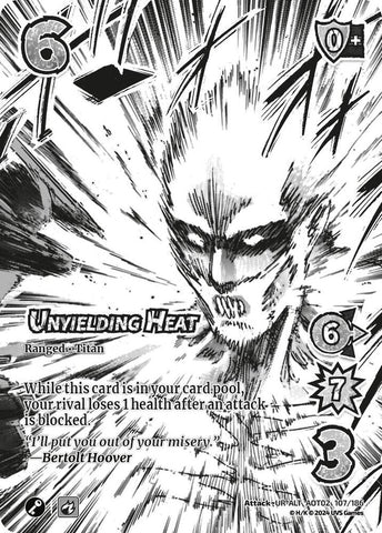 Unyielding Heat (Alternate Art) - [Origins of Power]