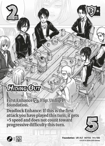 Hiding Out (Alternate Art) [Attack On Titan - Origins of Power]