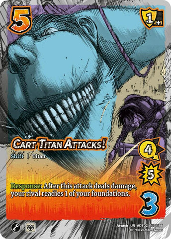 Cart Titan Attacks! // The Cart Titan [Attack On Titan - Origins of Power]