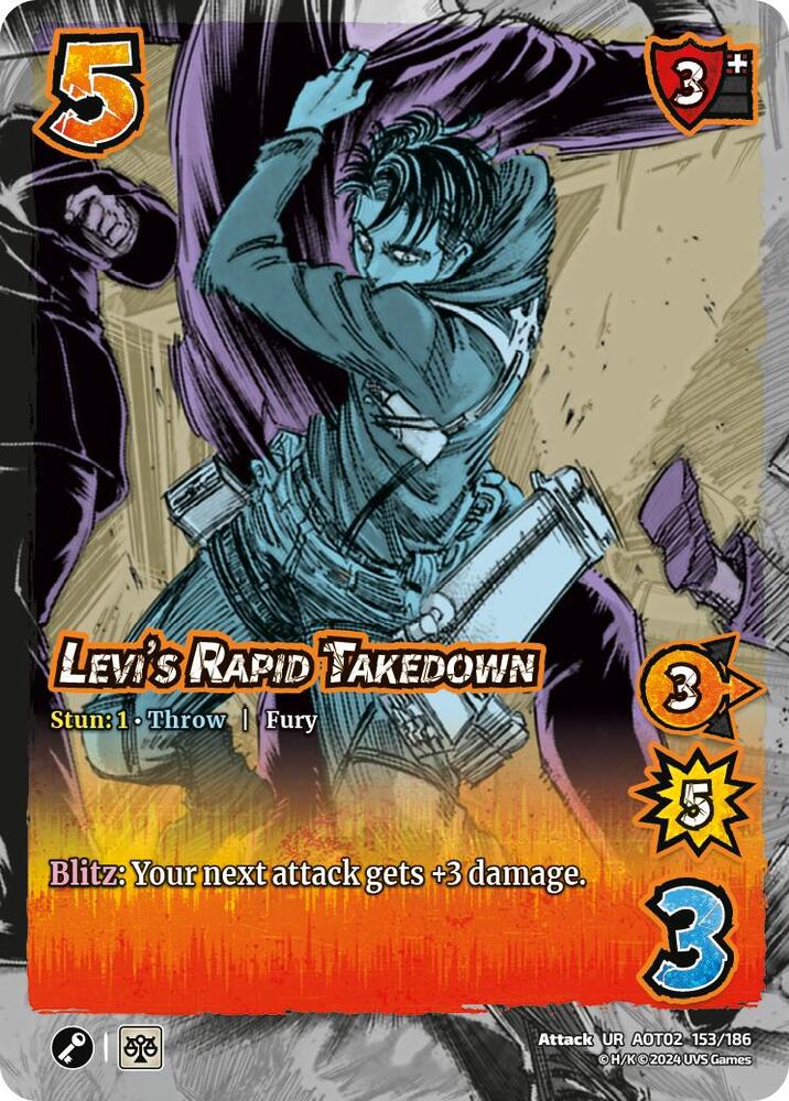 Levi's Rapid Takedown [Attack on Titan - Origins of Power]