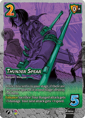 Thunder Spear [Attack On Titan - Origins of Power]