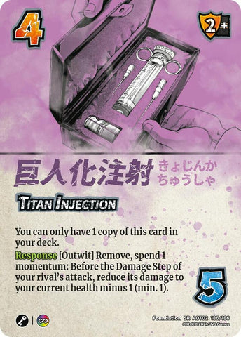 Titan Injection [Attack On Titan - Origins of Power]