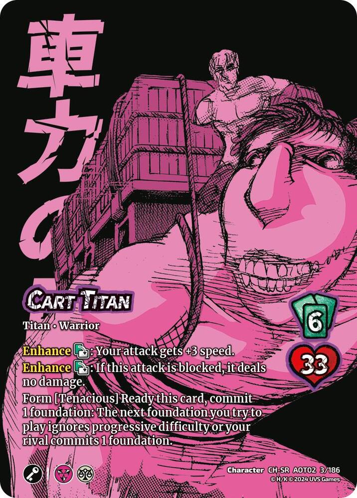 Cart Titan [Attack On Titan - Origins of Power]